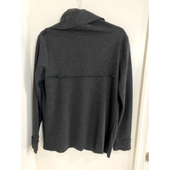 Kensie Gray Ponte Jacket - Size L (EUC) - Picture 3 of 10